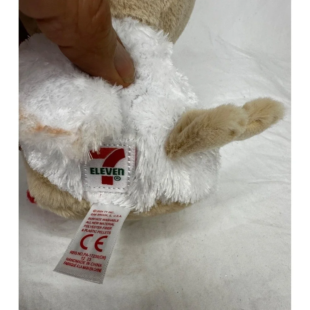 Ty Beanie Babies Early Bird Rooster 7 Eleven Plush New Green Glitter Eyes 6